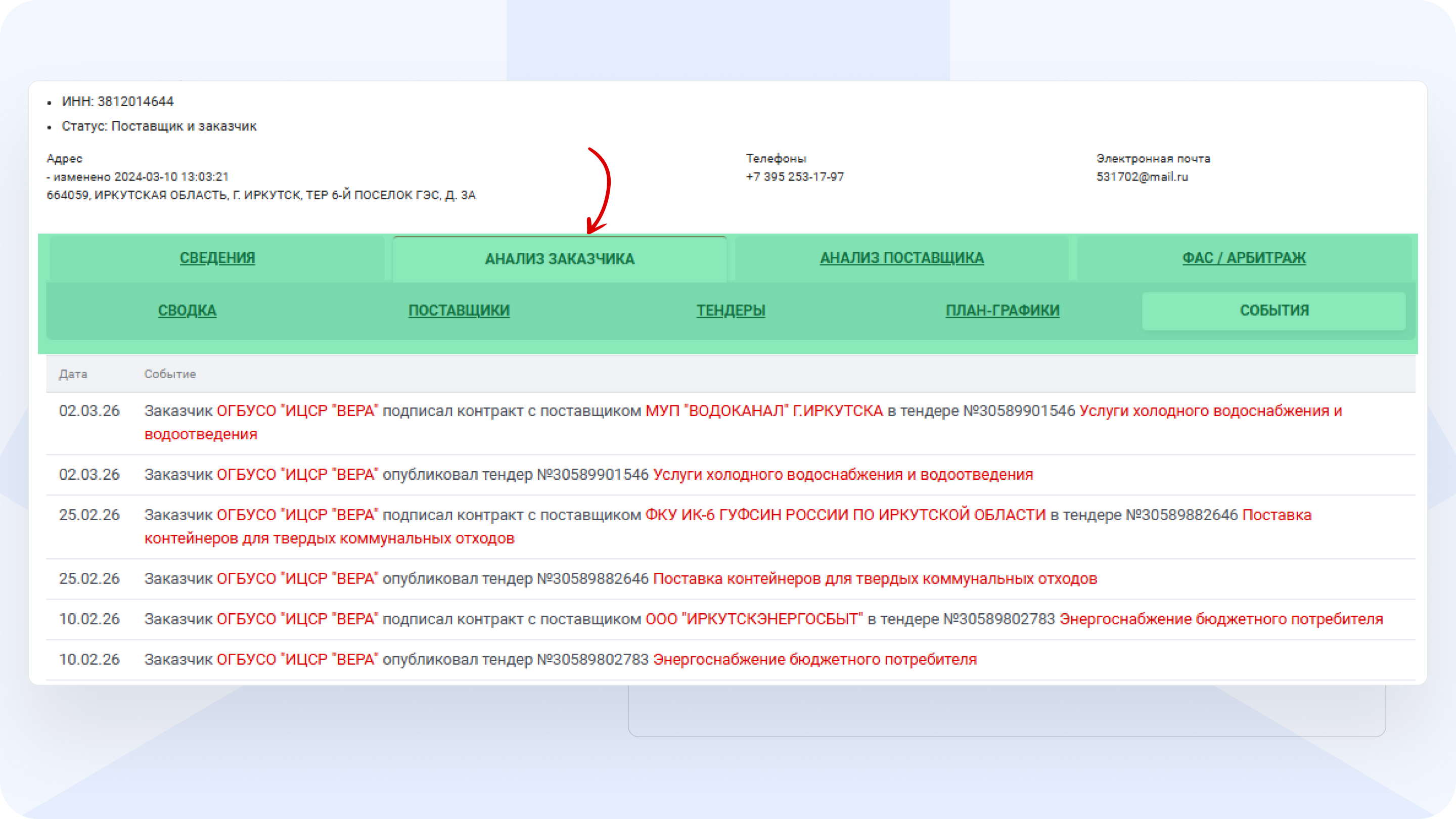 Арбитраж_и_история_заказчика_РосТендер