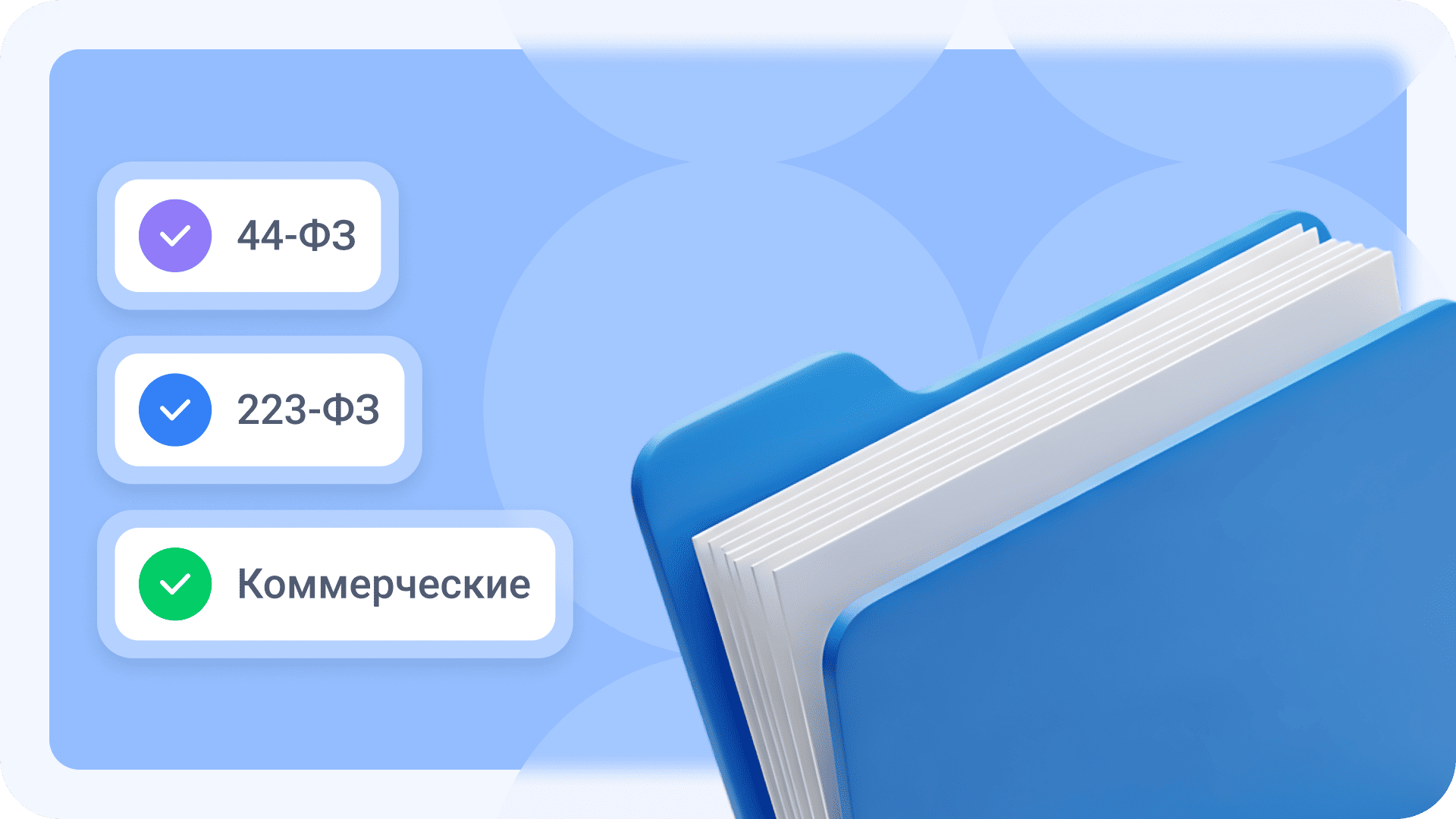 виды тендеров, 44-ФЗ, 223-ФЗ, Коммерческие закупки